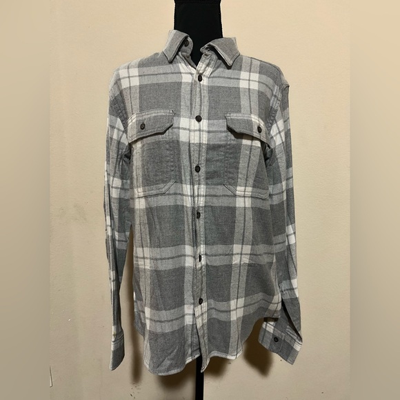George Gray and White Checkered Men's Shirt - Picture 1 of 4